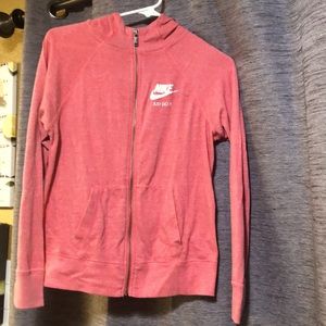 Nike coral hoodie